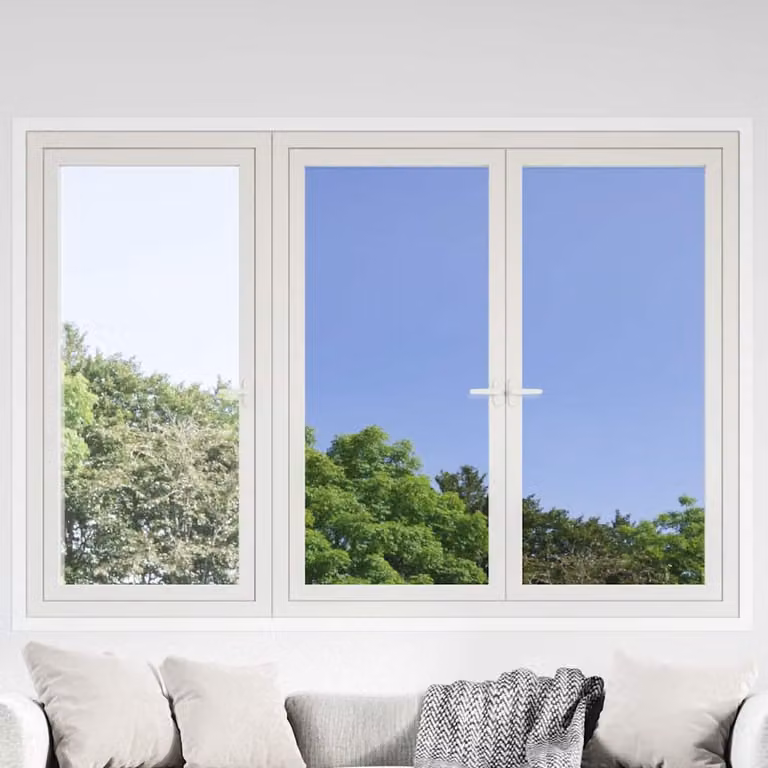 Set di 5 pellicole solari statiche vidaXL in PVC con effetto riflettente argento