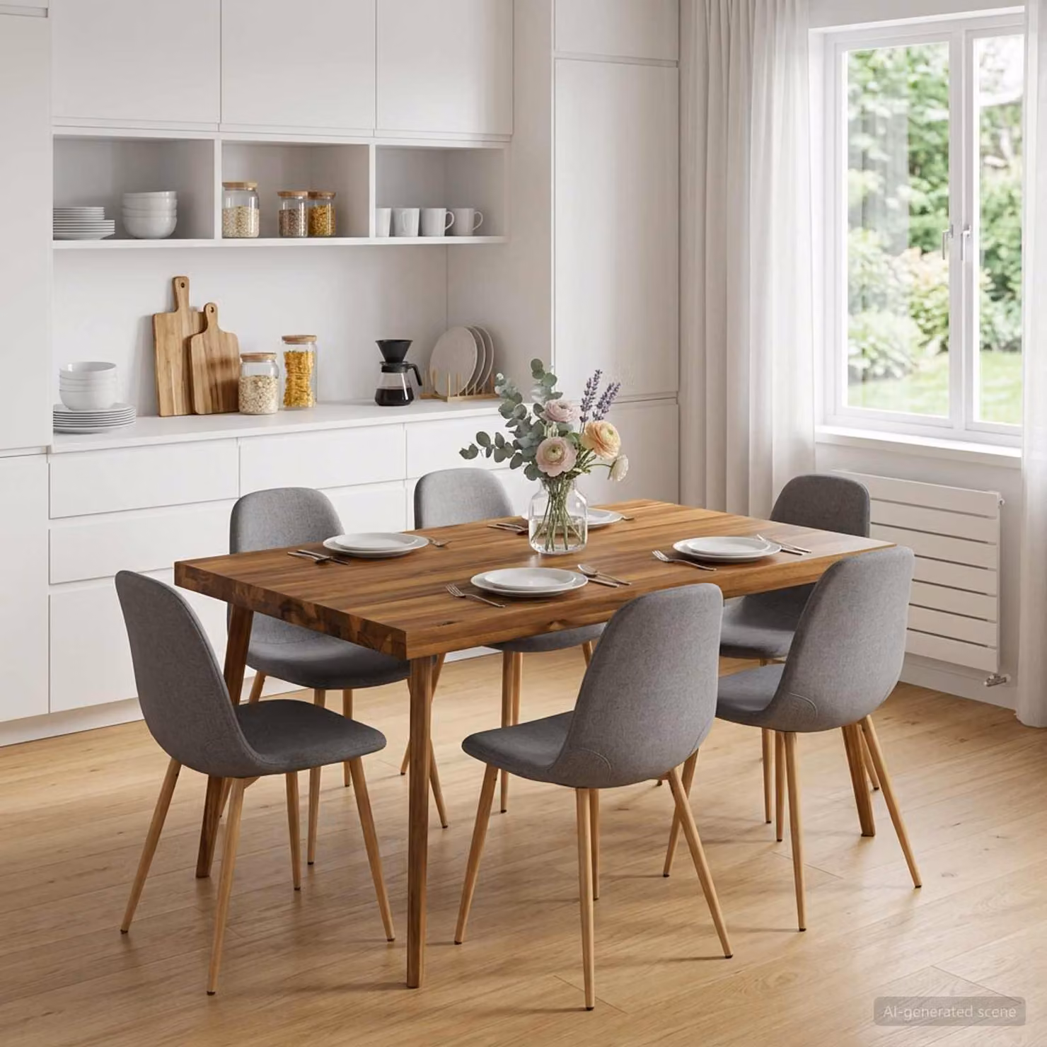 Piano del tavolo rettangolare in legno di acacia vidaXL, colore marrone, L 80 cm x P 60 cm x H 3,2 cm