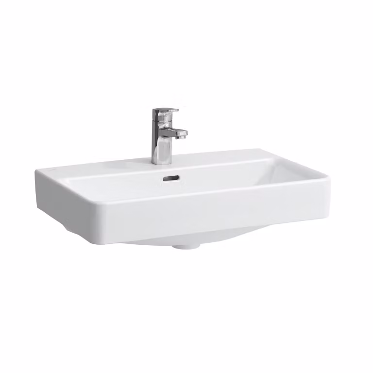 LAUFEN PRO S lavabo Compact, 1 trou pour robinet, sans trop-plein, 600x380mm, H8189594001561, H8189594001561