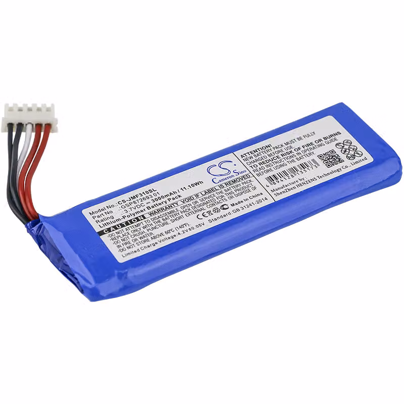 Batteria per JBL Flip 4 , 3000mAh, Li-Pol
