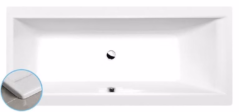 Vasche da bagno Polysan - Vasca da bagno 1600x700x480 mm, bianco 73611S