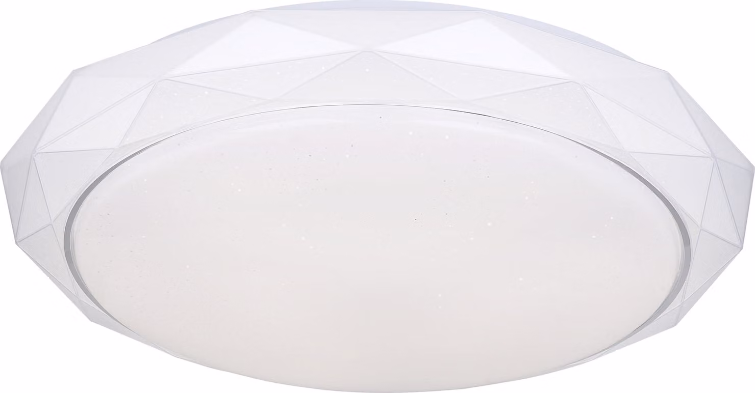 Globo Lighting plafoniera in metallo bianco, LED