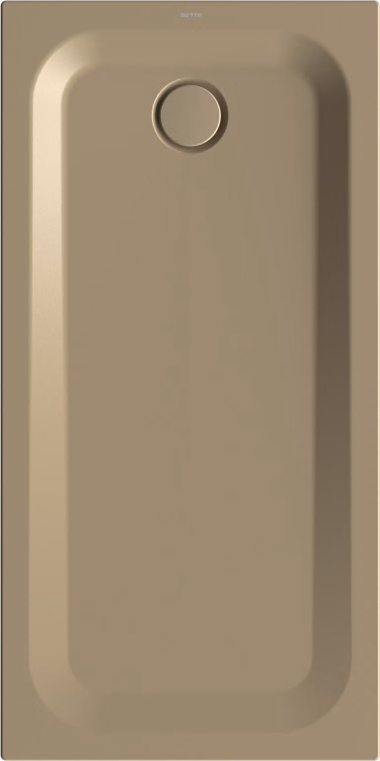 BetteUltra receveur de douche rectangulaire avec support de baignoire minimum, 1400x700x35mm, 5824-417T1, 5824-417T1