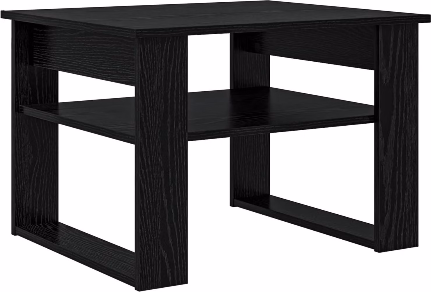 Tavolino da salotto Rovere Nero 64 x 54 x 44 cm