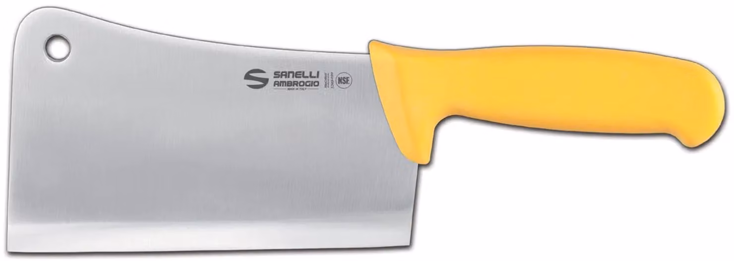 Falcetta salumiere cm 18 kg 0,550 gialla linea Supra di Sanelli Ambrogio