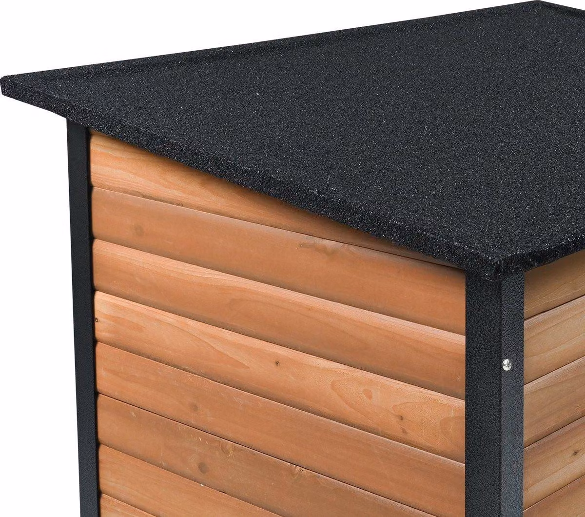 Cuccia per cani - Fondo removibile - Antiruggine - Interno della cuccia - Resistente agli agenti atmosferici - Esterno della cuccia