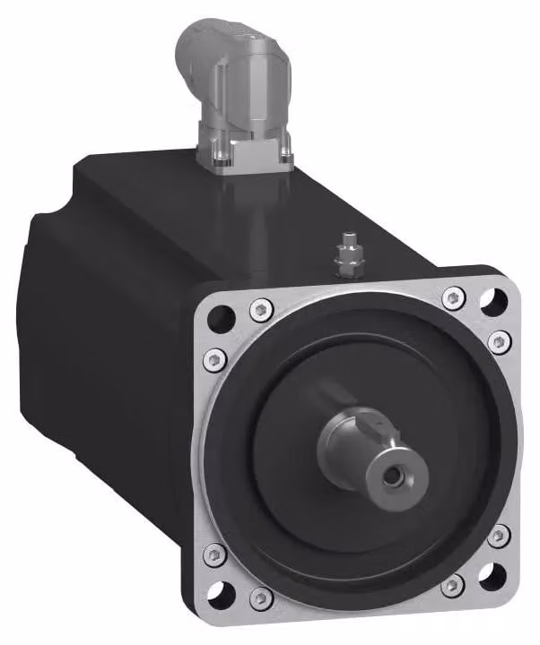 Servo CA Schneider Electric, SH3, 100 mm, 3,3 nm, chiavetta IP65/IP65, DSL multigiro 18 B/U, 2x M23, freno SH31001P1BF4100
