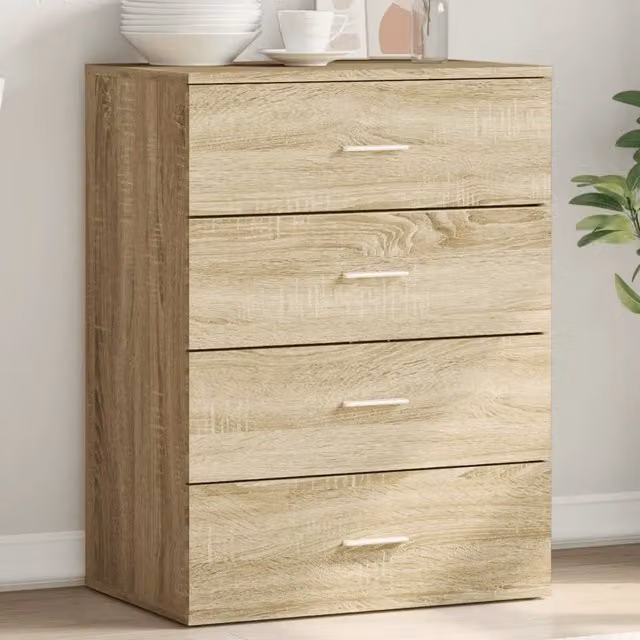 Credenza Buffet da cucina Design Mania in legno color marrone, L: 60 cm, P: 39 cm, H: 80 cm