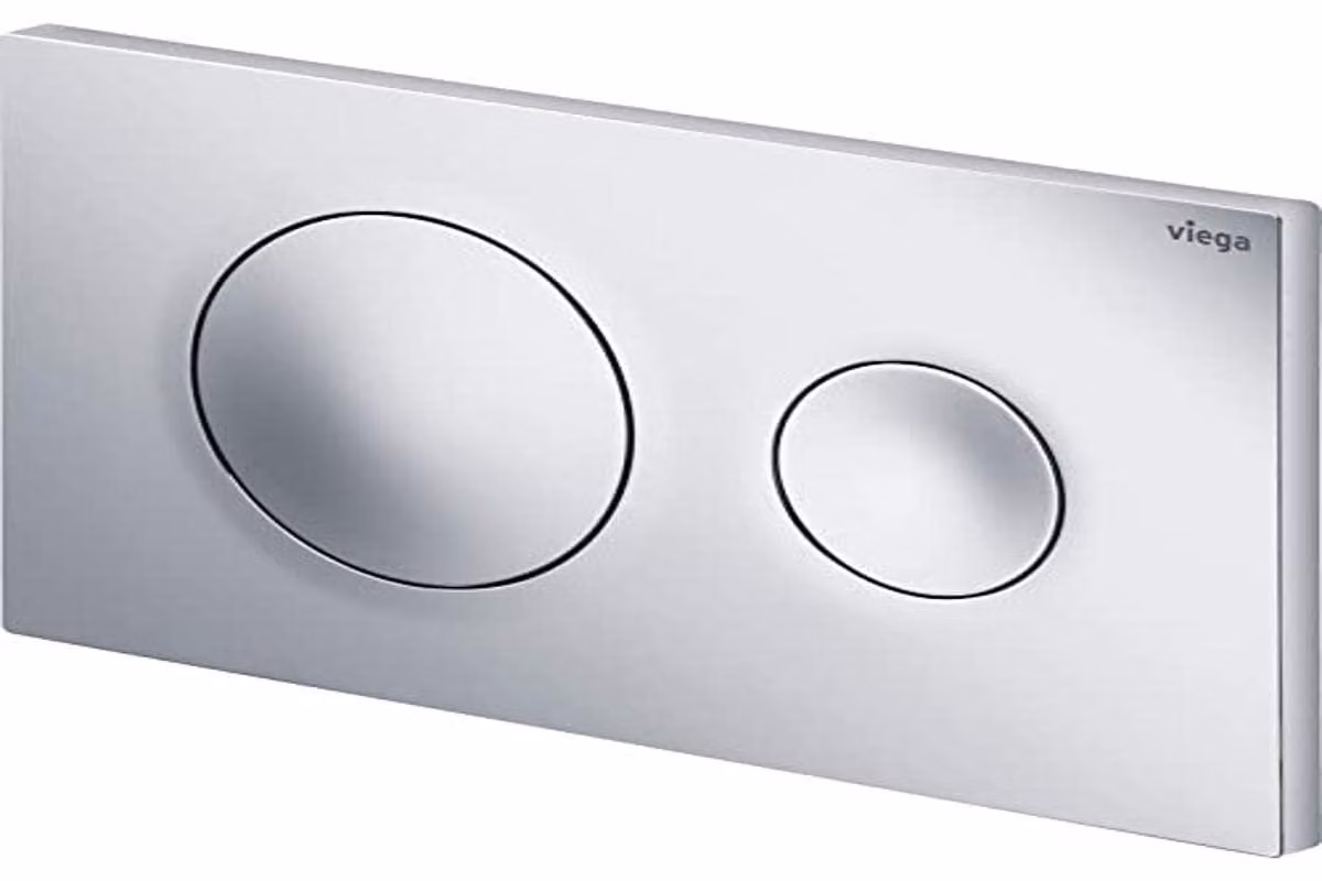 Pannello di controllo Vision, in plastica, bianco alpino, 1 pezzo