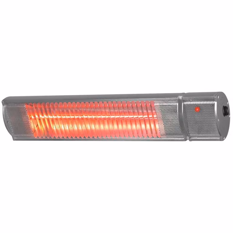 Riscaldatore elettrico da terrazza con telecomando 1800W Comfort, Eurom Golden