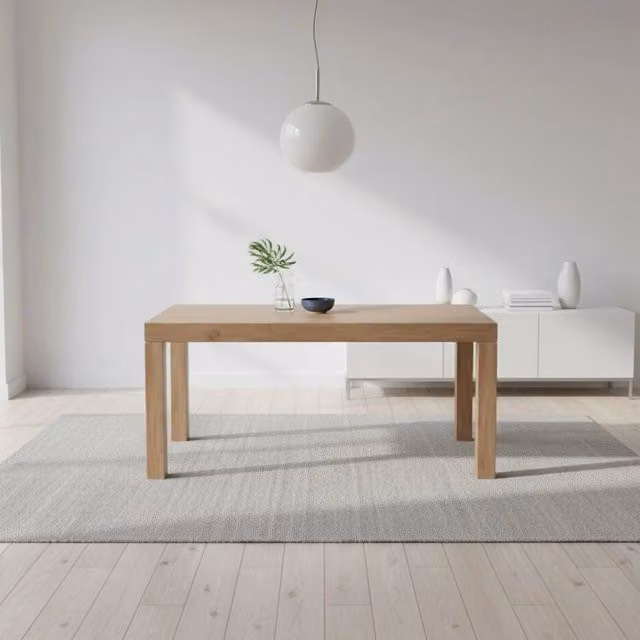 Tavolo allungabile Piana T07 IMAB rovere decapato 160/235 cm con 2 allunghe