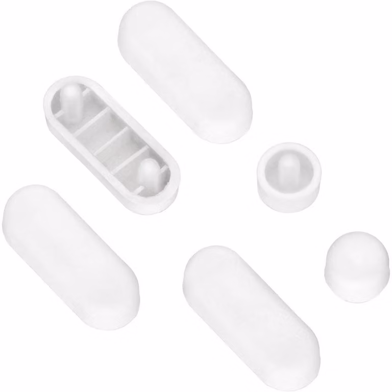 cornat set tamponi per sedile wc in acrilico con meccanismo di c