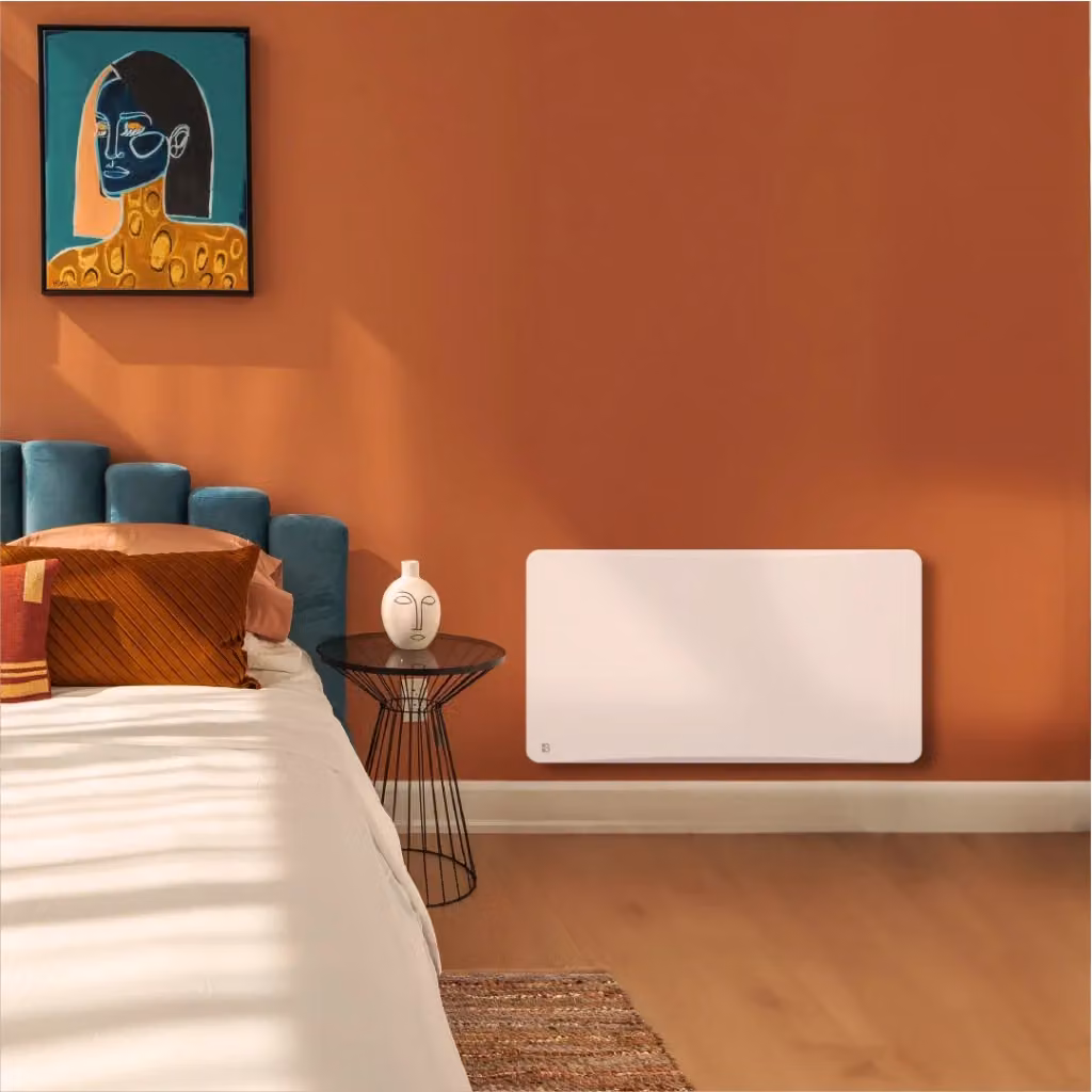 Radiatore elettrico Bestherm OVEO a inerzia secca in ceramica 1500W bianco da parete – 2