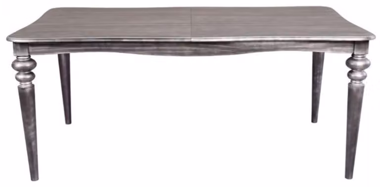 Casa Padrino Tavolo da pranzo barocco argento antracite allungabile 180 - 230 cm - Tavolo