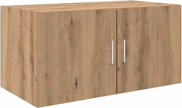 Armadietto a muro rovere artigianale 80 x 42.5 x 40 cm