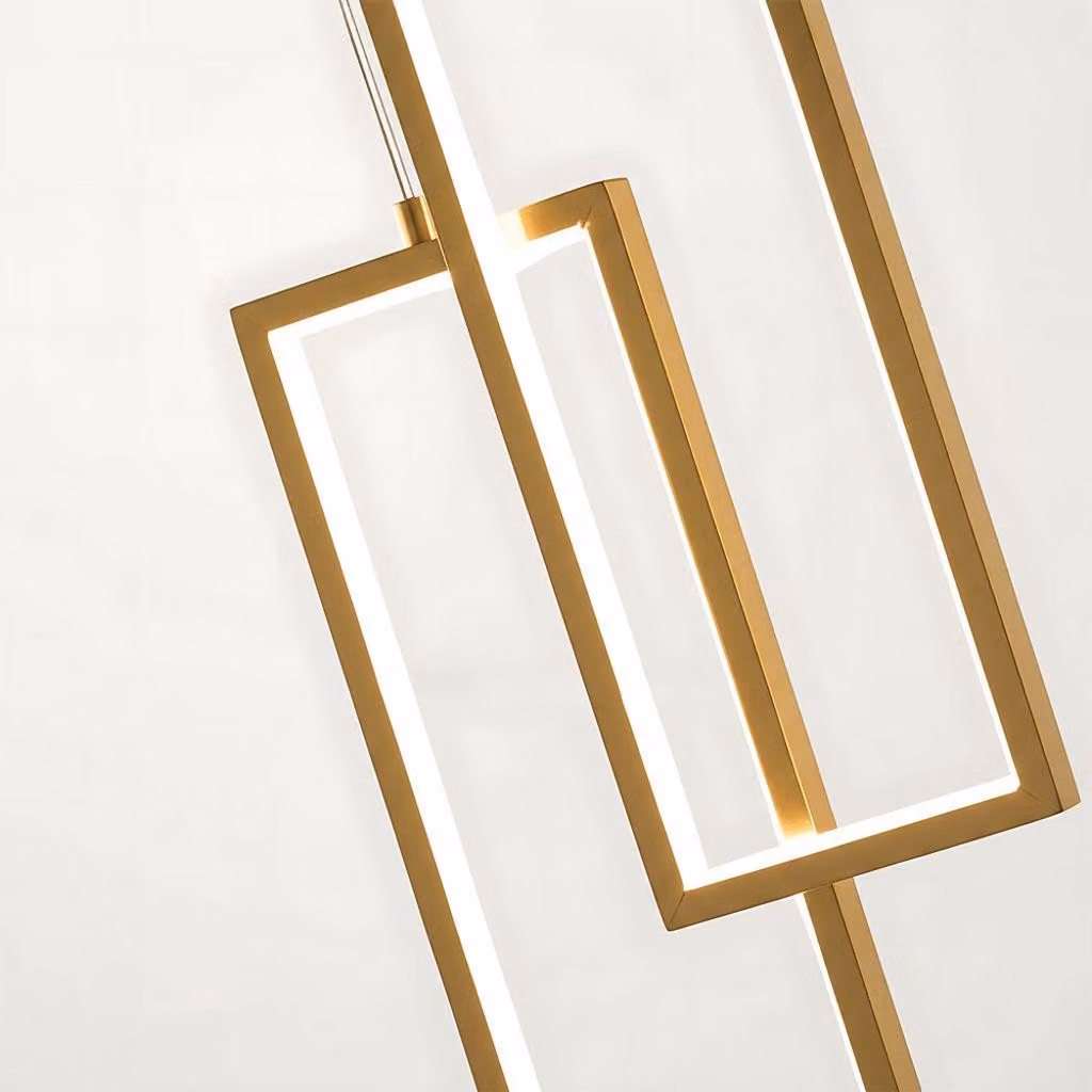Lampadario A Sospensione Toolight Lhj086-2Cp Gold