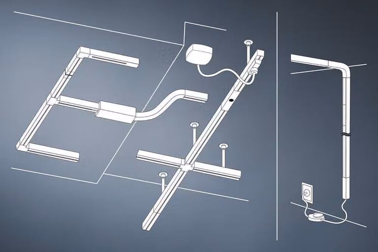 Paulmann URail, faretti a binario LED, modello Pane, 7,4W, 2700K, dimmerabile, finitura bianco/cromato opaco, 400 lm – Art. 95374