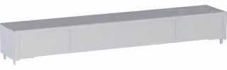 Geberit SPK copertura per modulo sanitario Monolith Plus per WC, alluminio