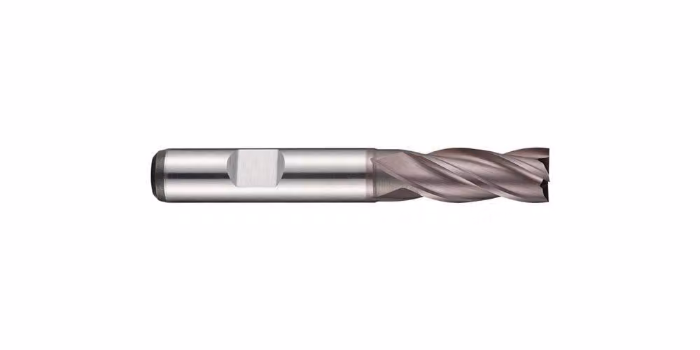 Fresa C246 DIN 844 K D.12mm Tagliente-L.26mm HSS-E-PM TiCN 30Grad Z.4