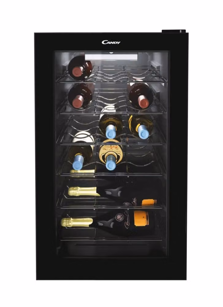 Cantinetta vino Candy CWC 021 M/NF con compressore, libera installazione, colore nero, capacità 21 bottiglie – 2