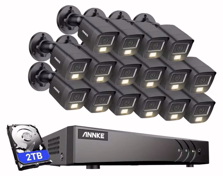 Kit di telecamere di sicurezza - Telecamere CCTV - Sistema di videosorveglianza - Telecamera di sicurezza - Telecamera a cupola