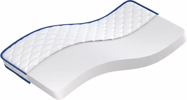 Materasso Viscoelastico Bianco 100x200x17 cm Morbido