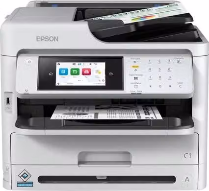 Stampante multifunzione inkjet Epson WorkForce Pro WF-M5899DWF con stampa, scansione, copia e fax, connettività WiFi, USB e Ethernet