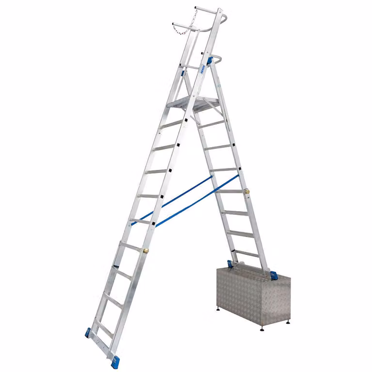 KRAUSE 127648 Tel.Plattformleiter 8-10 Sp.