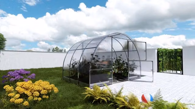 Serra da giardino KLASIKA EASY 3 x 2 m (6 m²), 6 mm con rivestimento in policarbonato