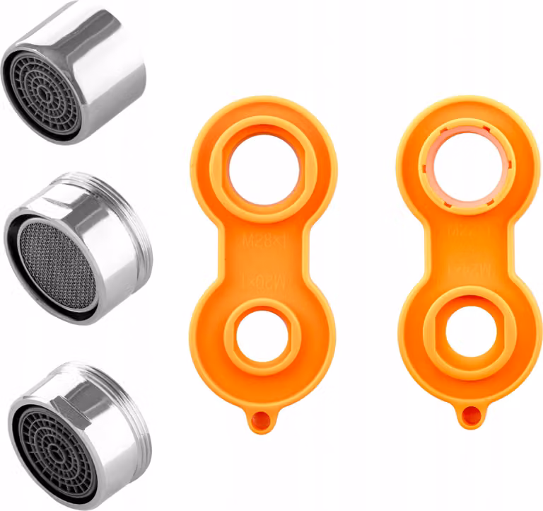Granitan - Perlatore - Regolatore di getto - Cromo - Accessori per rubinetteria