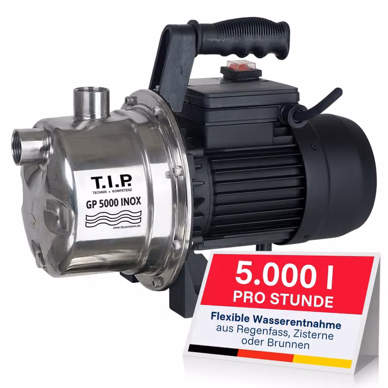 Pompa da giardino GP 5000 INOX