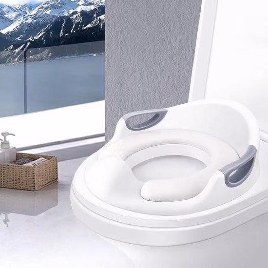 Sedile WC per bambini con cinture di sicurezza, per maschietti e femminucce