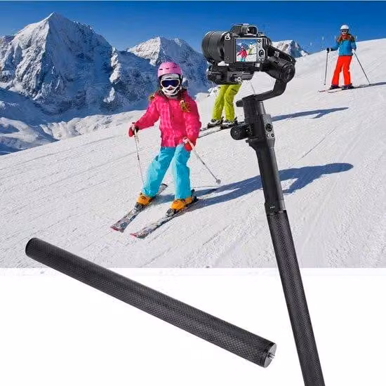Accessori per stabilizzatori telescopici rinforzati in fibra di carbonio