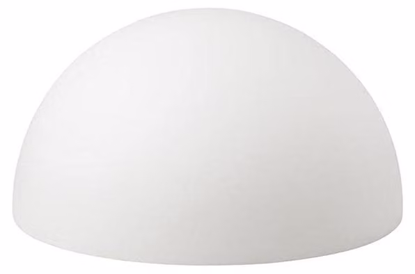 Lampada da terra a LED, 60 cm, luce bianco caldo, 7 W, colore bianco, per interni ed esterni