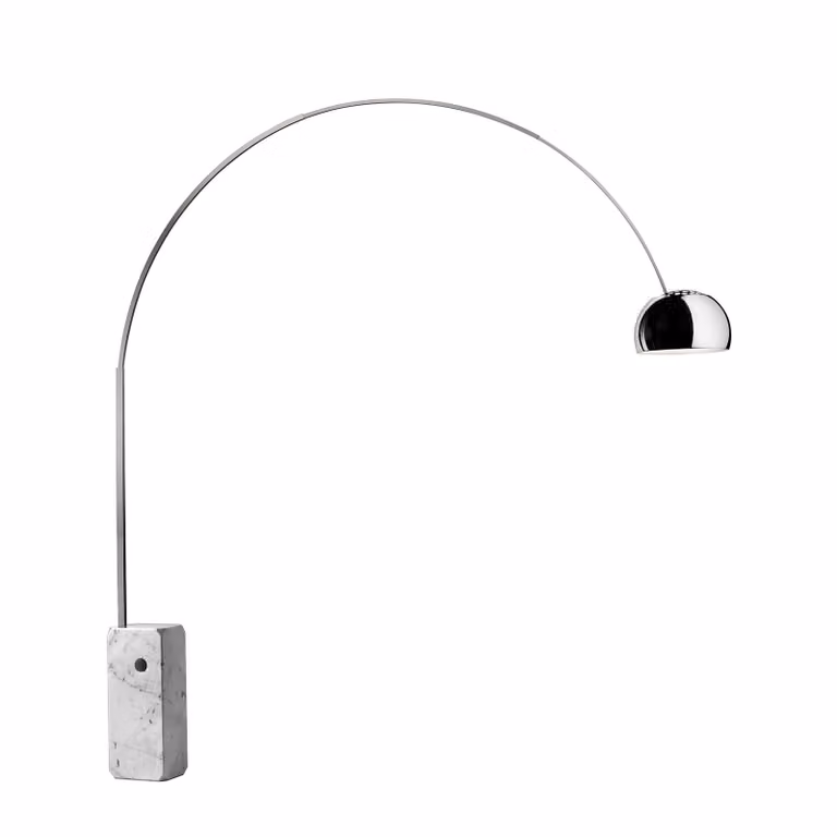 Flos - Arco Led - Lampada da terra - Acciaio