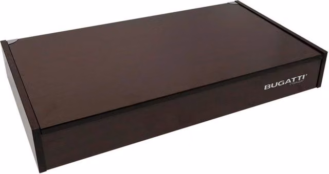 ALADDIN Ghiera Cromata, Posate Set 24 pz, Scatola Legno Wengè, Colore: Verde