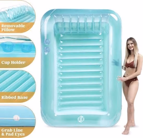 Bagno Inflato - Bagno Inflabile - Vasca Da Bagno Inflabile - Bagno Inflabile Per Adulti - Vasca Da Bagno Inflabile - Bagno Inflabile Ripiegabile