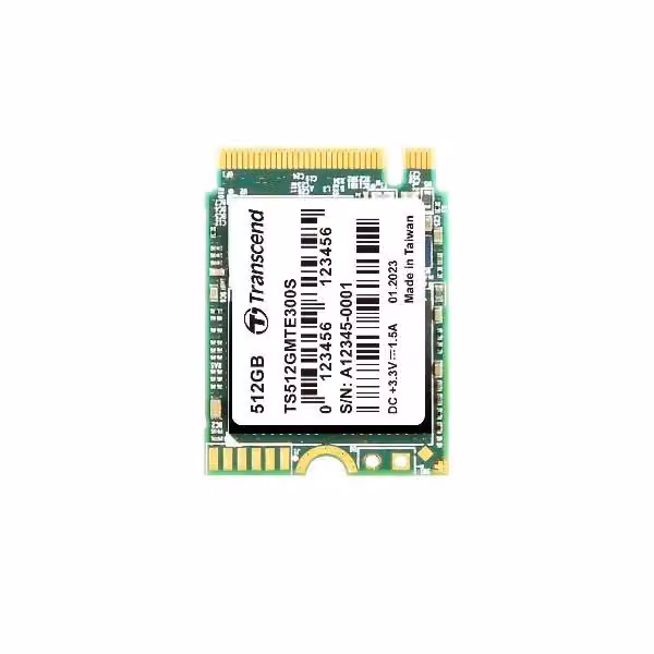 SSD Transcend M.2 2242 NVMe PCIe Gen3x4 da 512 GB TS512GMTE300S – 2