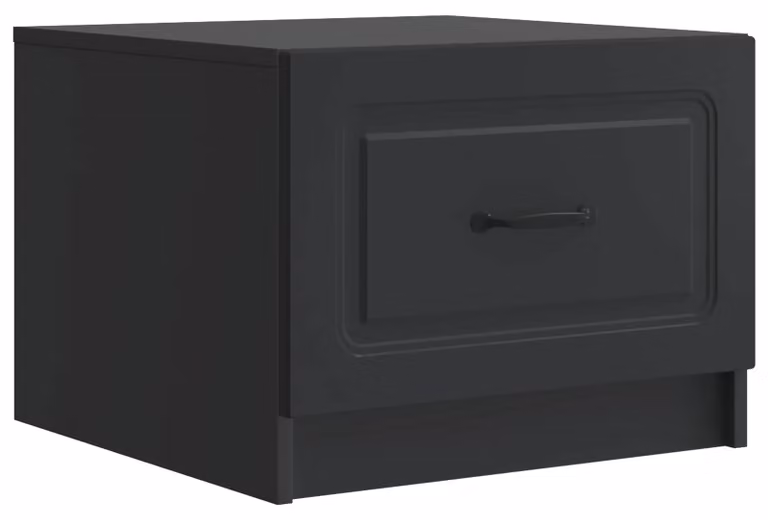 Tavolino da salotto Nero 49 x 50 x 37 cm Legno ingegnerizzato