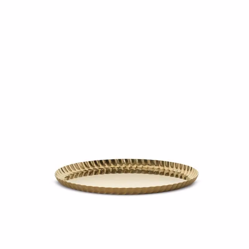 Vassoio rotondo Pleats Alessi