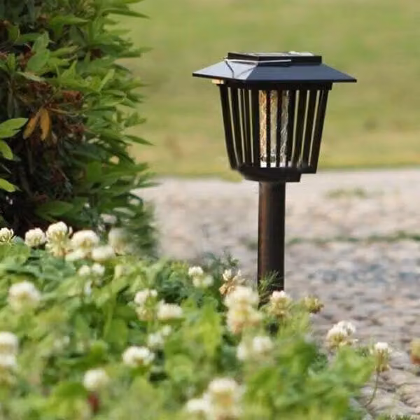 Moskito Pest Zapper a energia solare LED Lampe Licht