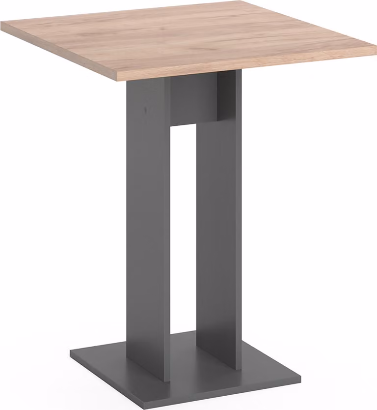 Tavolo da pranzo Vicco Repose Antracite 65 x 65 cm, Model 36916