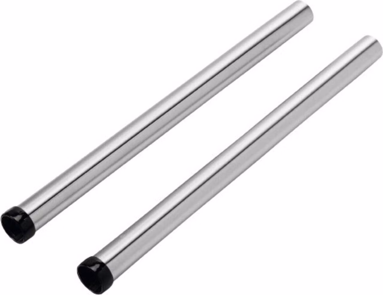 Nilfisk Verlängerungsrohr Edelstahl 2 Stück Industriesauger 36mm Länge 50,5 cm