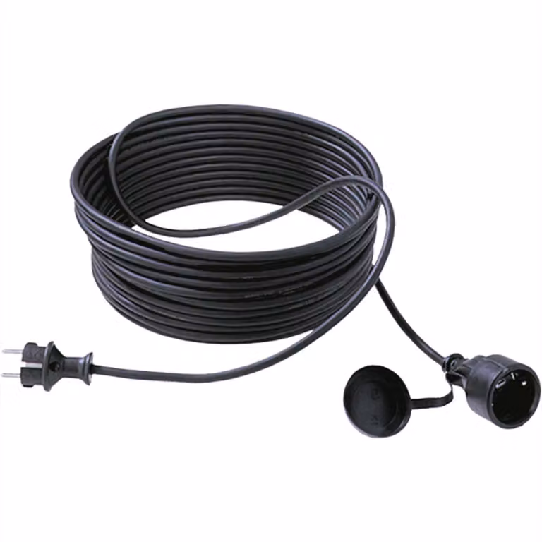 Bachmann - Cavo di prolunga dell'alimentazione - da CEE 7/7 (S) a CEE 7/7 (R) - corrente alternata 250 V - 16 A - 10,0 m -