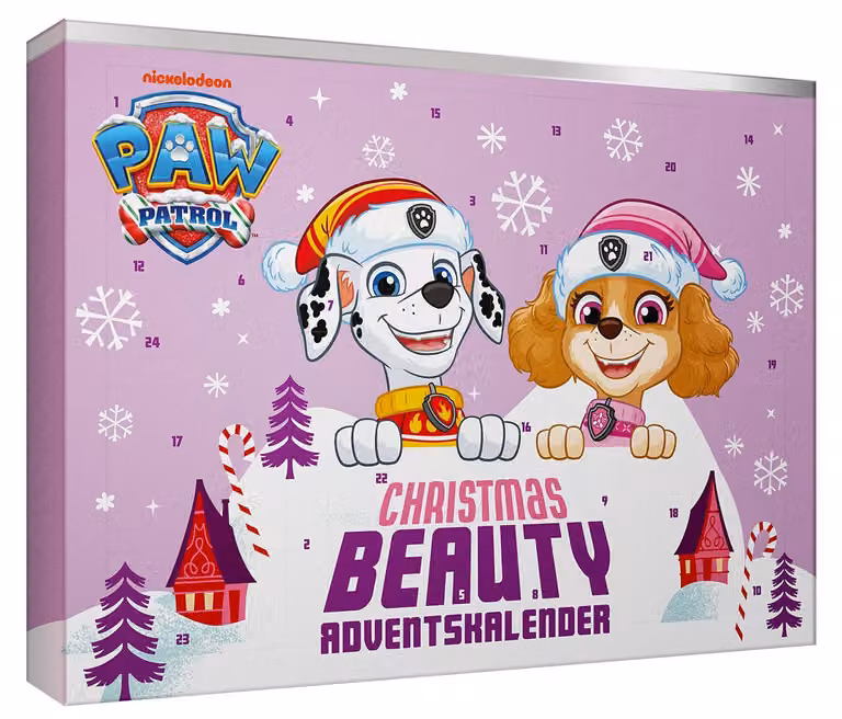 Calendario dell'Avvento dei cosmetici per bambini PAW PATROL