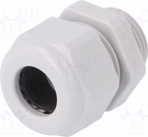 1 x Raccordo per cavo, grado di protezione IP68, grigio, codice prodotto 1.219.2000.50, filettatura M20, sezione: 1,5