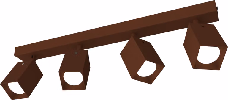 Lampada Da Soffitto Brick L Monocolore Opaca