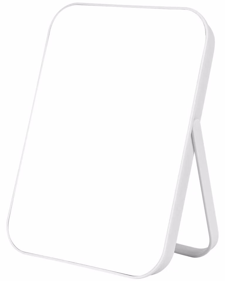 Specchio da trucco da viaggio - 17,5 x 24 cm - Specchio cosmetico pieghevole e portatile
