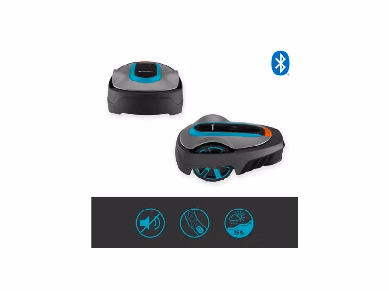 Robot rasaerba Gardena Sileno City 600 con sistema Bluetooth, grigio – 2