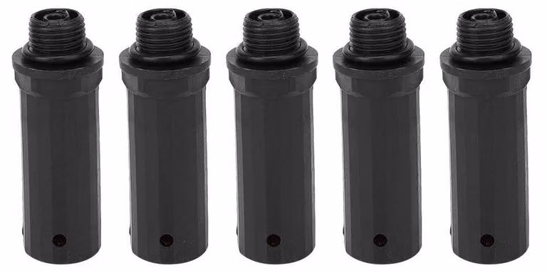 5 pezzi di tappo per compressore d'aria, accessori per tubo di sfiato da 15,5 mm